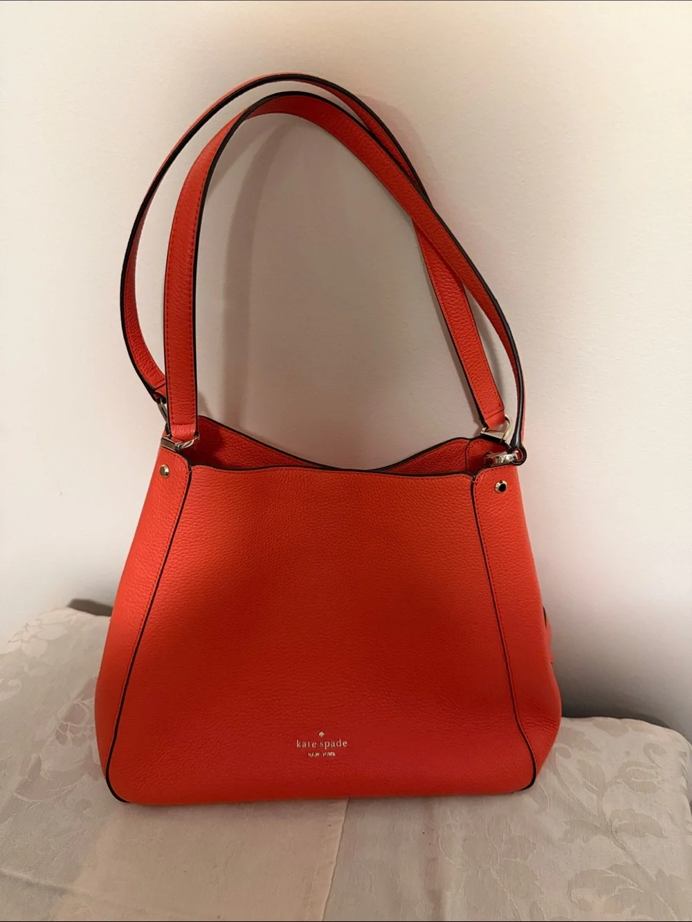 Kate Spade Orange tote shoulder bag - S338